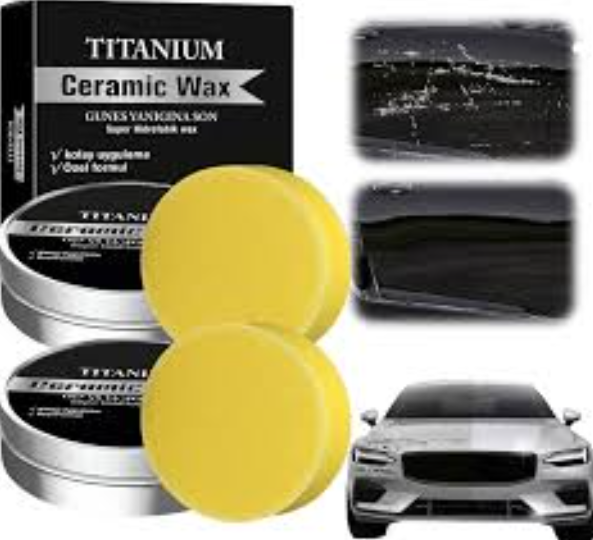 Car Wax Ceramic Coating - 100g Professional Titanium Ceramic Wax Cream