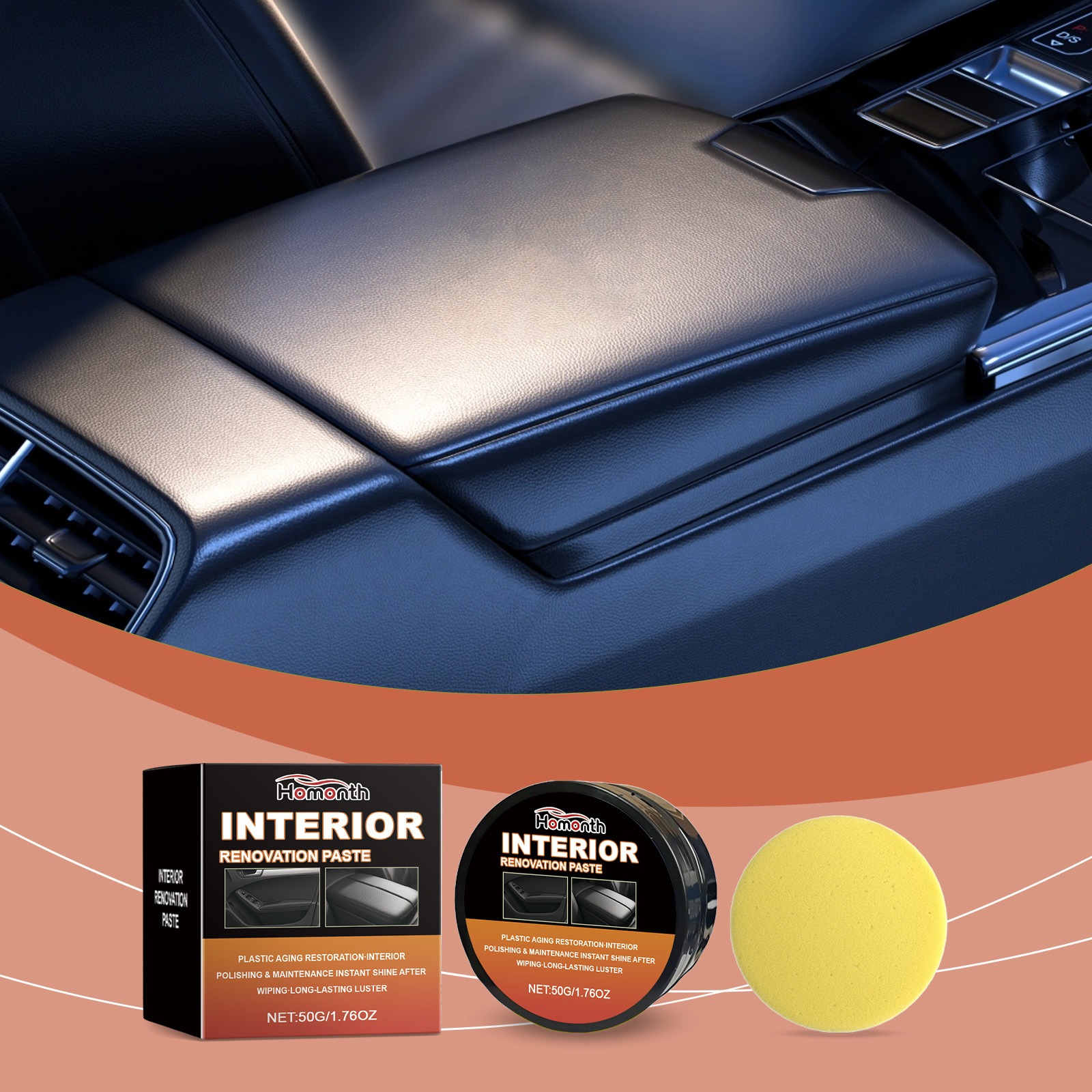 Leather Cleaner Interior - Car Universal Leather and Plastic Repair