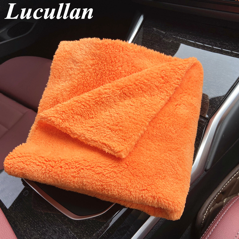 Interior Detailing Kit - Lucullan 40X40Cm Màu Cam Siêu Dày