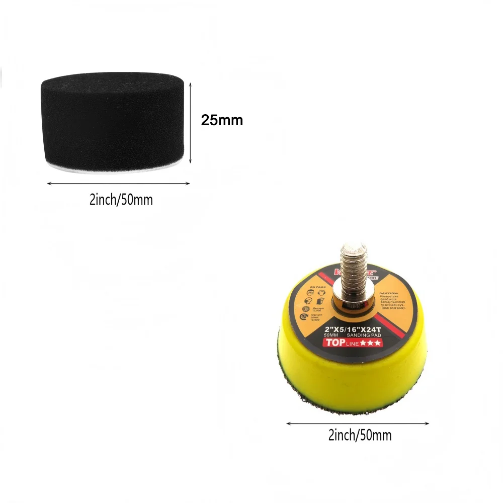 5/16 Pcs 2 Inch Polishing Spon - đánh giá và giá Polish Pad Set Buffer