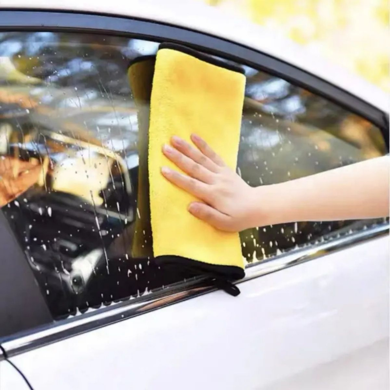Double Sides Car Microfiber Cl - đánh giá và giá Microfiber Towel Detailing
