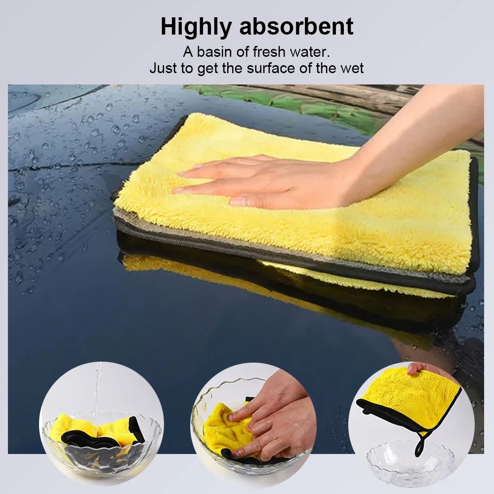 3/5/10Pcs Car Wash Microfiber  - đánh giá và giá Microfiber Towel Detailing