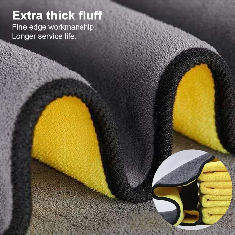 3/5/10Pcs Car Wash Microfiber  - đánh giá và giá Microfiber Towel Detailing