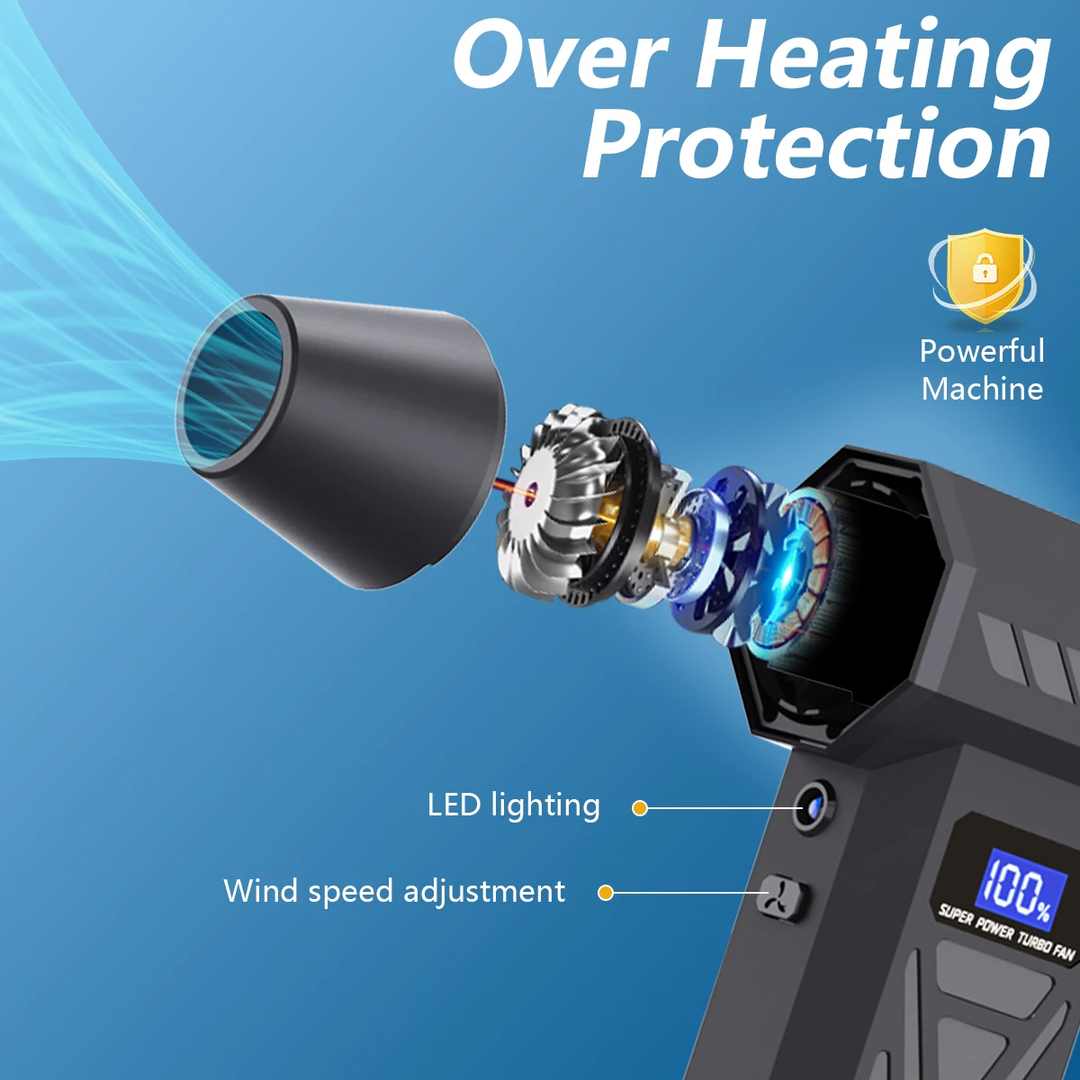 New P70 Air Blower 110000Rpm 4 - đánh giá và giá Dryer Car Blower