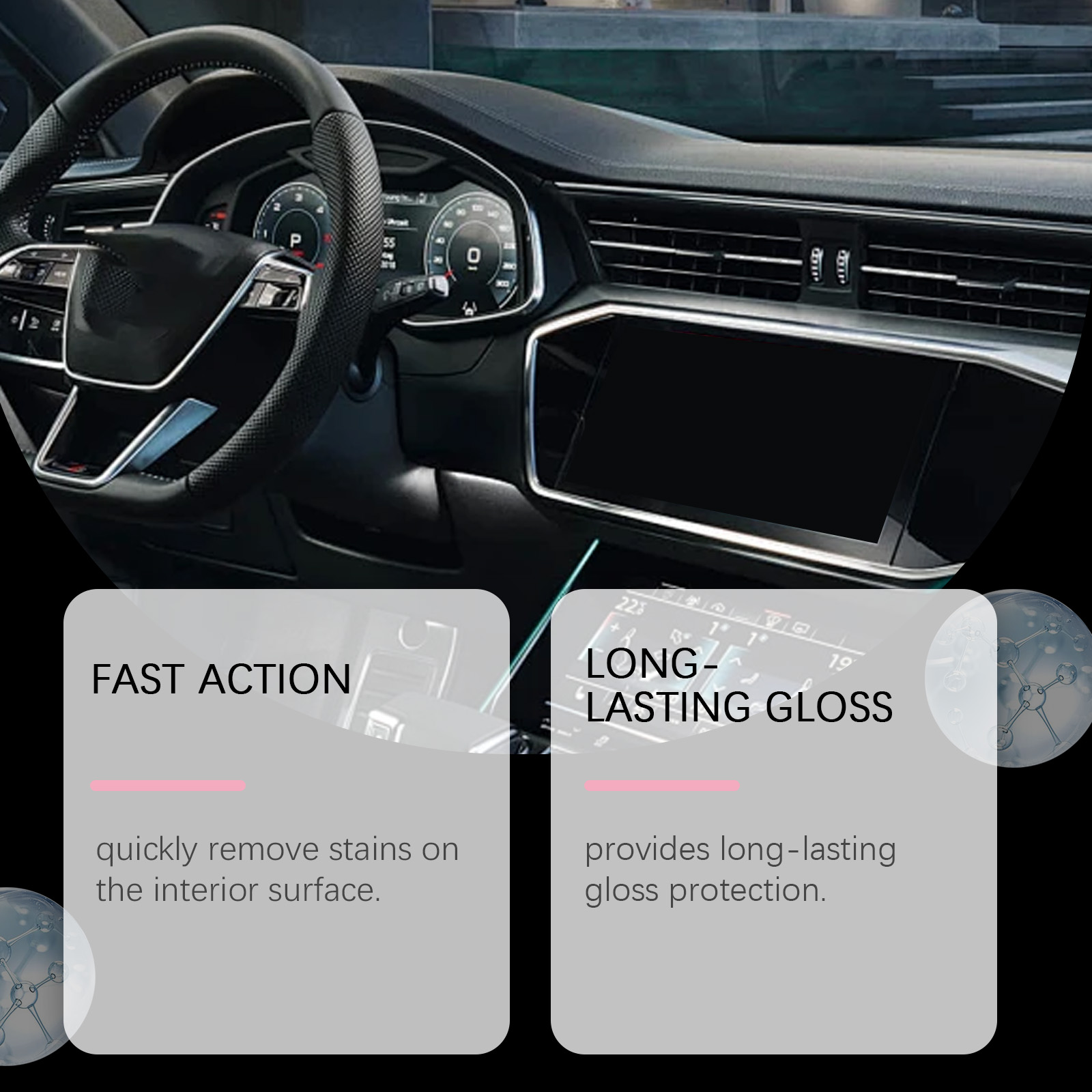 100ml Auto Interior Polish Car - đánh giá và giá Leather Cleaner Interior