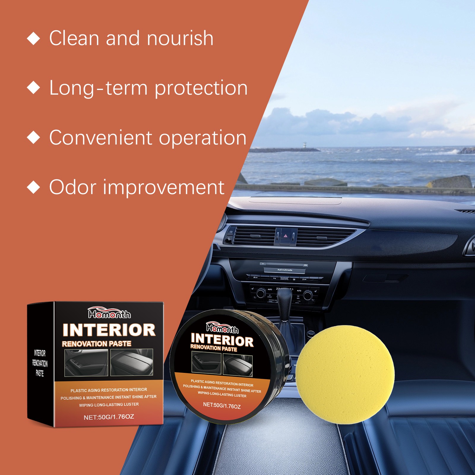 Car Universal Leather and Plas - đánh giá và giá Leather Cleaner Interior