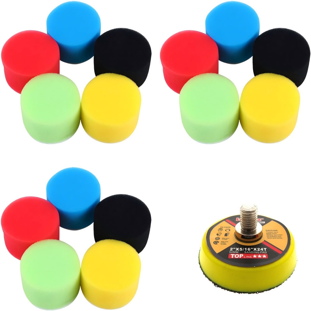 2Inch 50MM Car Doam Polishing  - đánh giá và giá Polish Pad Set Buffer