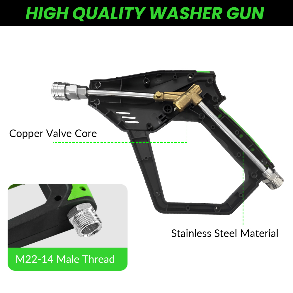 High Pressure Washer Accessori - đánh giá và giá Pressure Washer Foam Gun