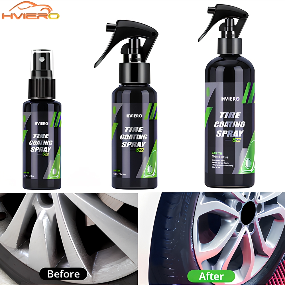 Car auto Tyre Gloss Tire Coati - đánh giá và giá Tire Shine Spray Sealant