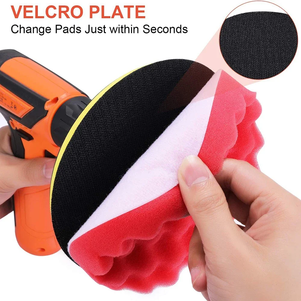 8Pcs Car Polishing Pads Kit 3/ - đánh giá và giá Polish Pad Set Buffer