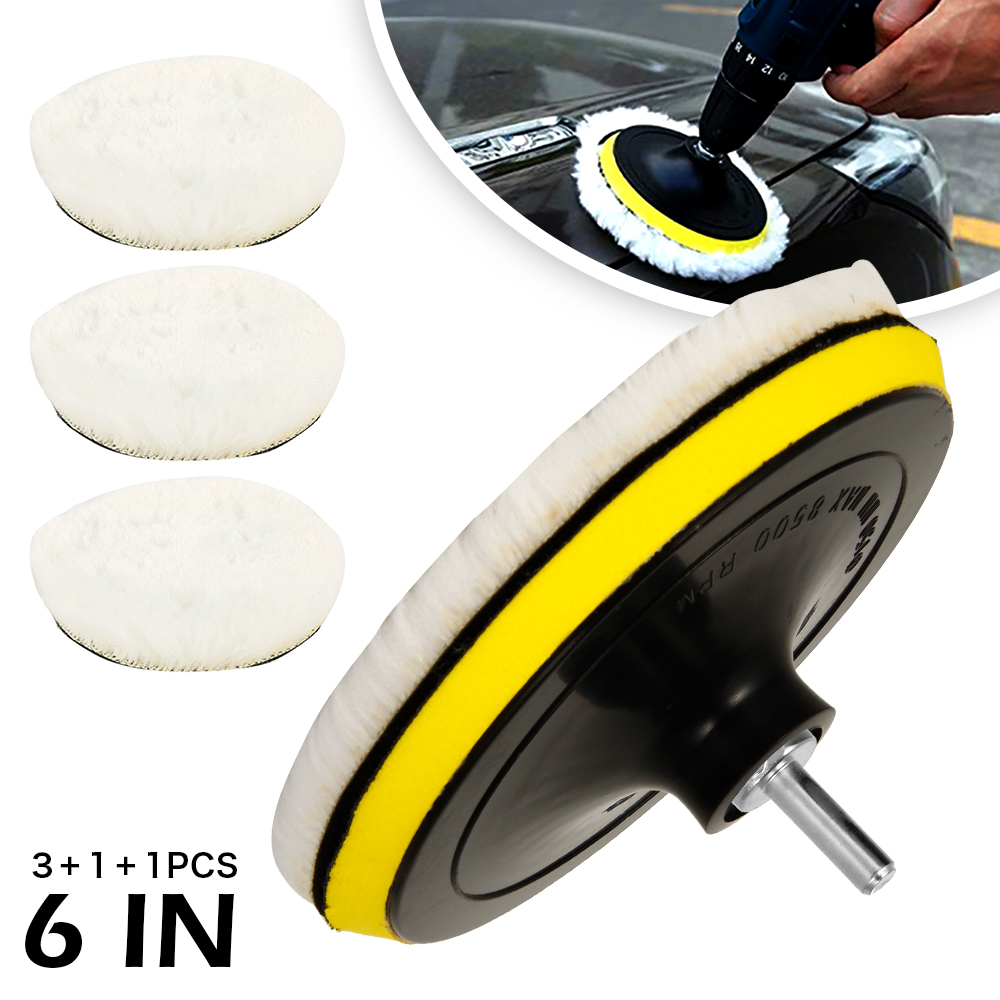 5pcs Car Polishing Pads Set 6  - đánh giá và giá Polish Pad Set Buffer