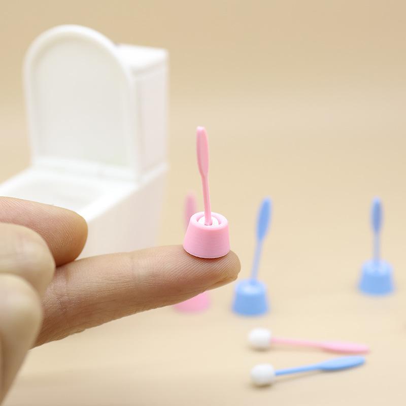 1 Set Mini Simulation Toilet B - đánh giá và giá Detailing Brush Set