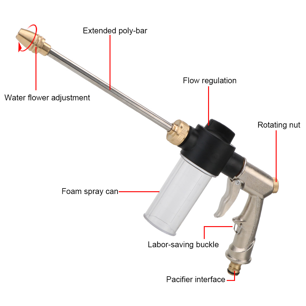 Long Foam Washer Car High Pres - đánh giá và giá Pressure Washer Foam Gun