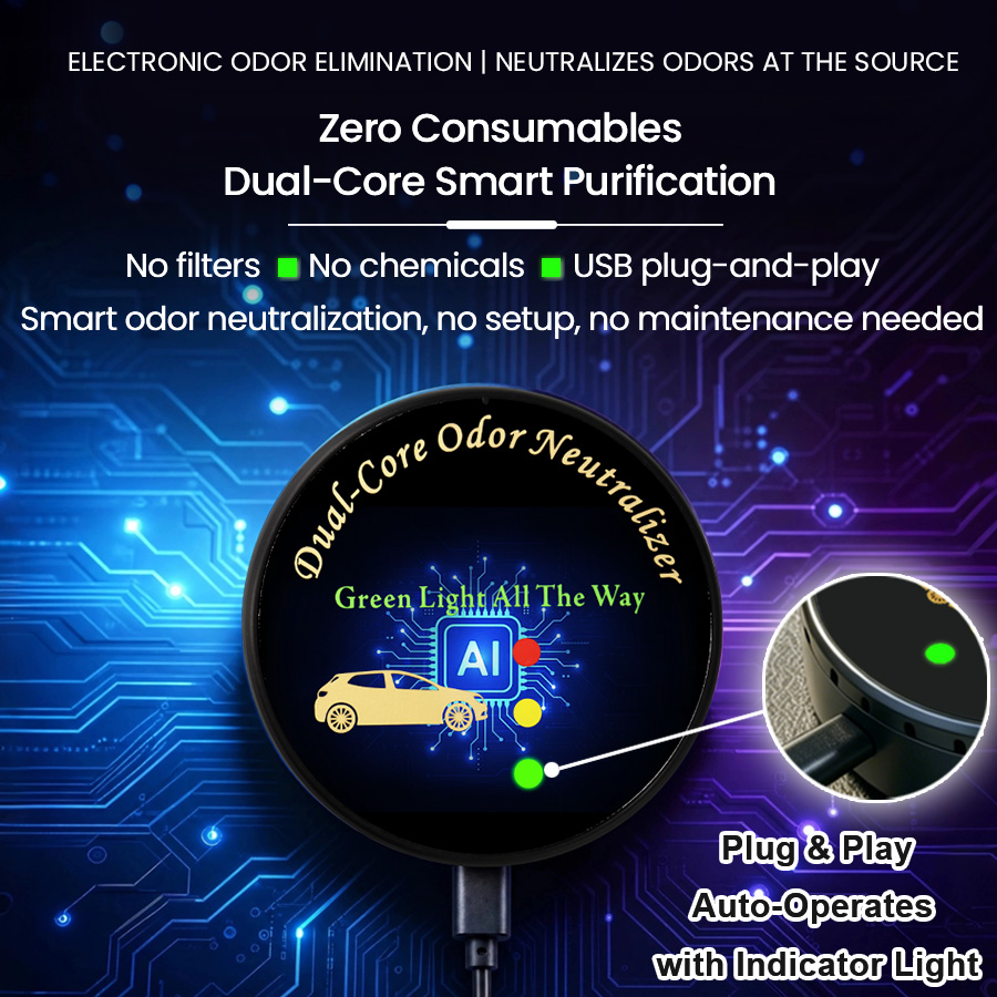 Car Air Purifier, Filter-Free  - đánh giá và giá Odor Eliminator Car