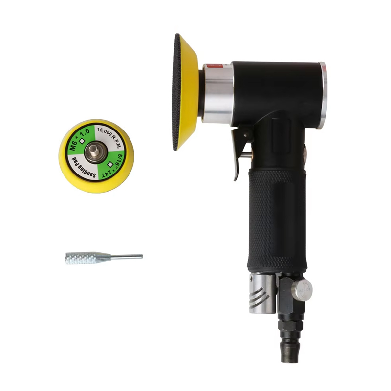 Air Sander Mini Pneumatic Grin - đánh giá và giá Polish Pad Set Buffer