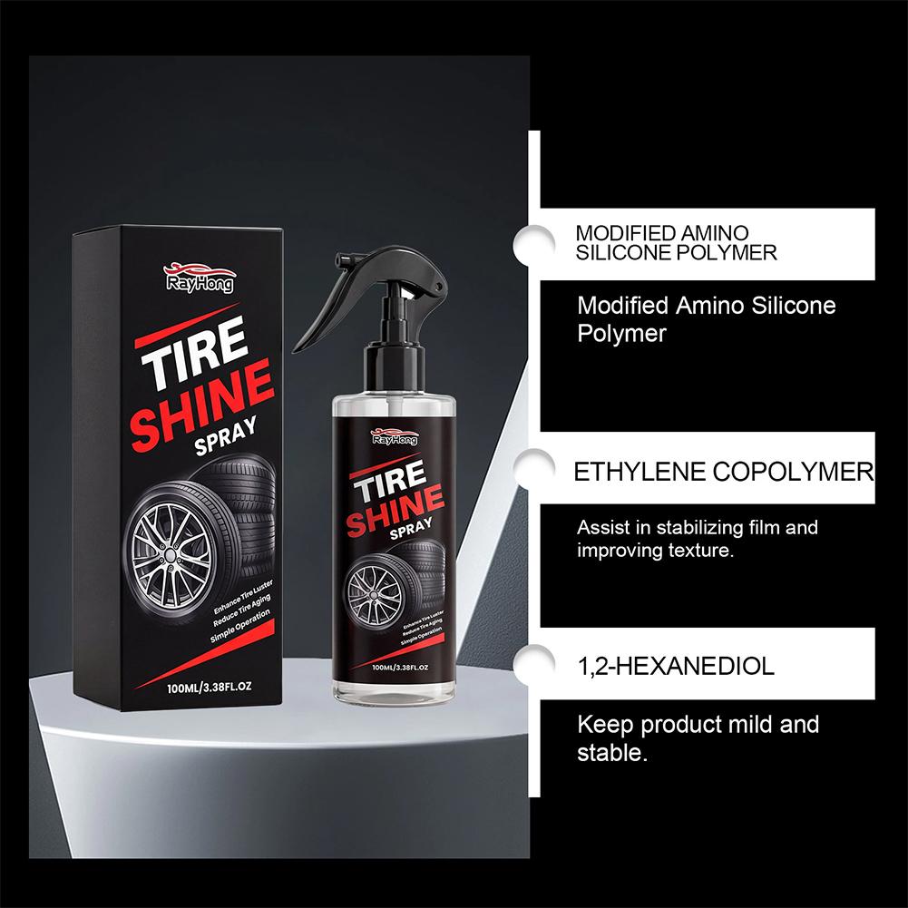 Tyre Gloss Tire Coating Spray  - đánh giá và giá Tire Shine Spray Sealant