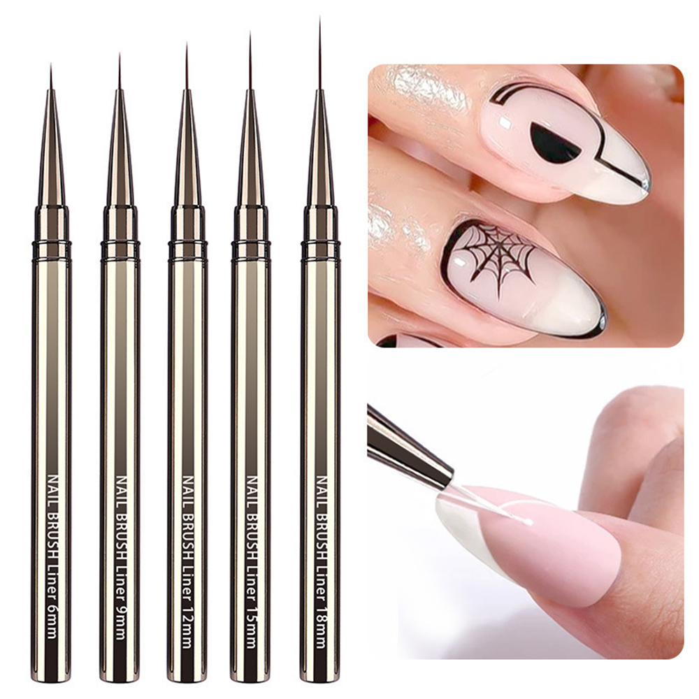 5-Piece Professional Nail Art  - đánh giá và giá Detailing Brush Set
