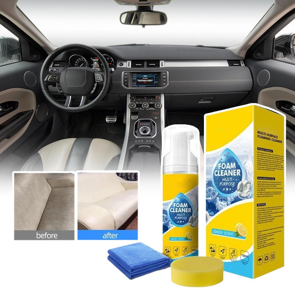 Lemon Scent Foam Cleaner For A - đánh giá và giá Interior Detailing Kit