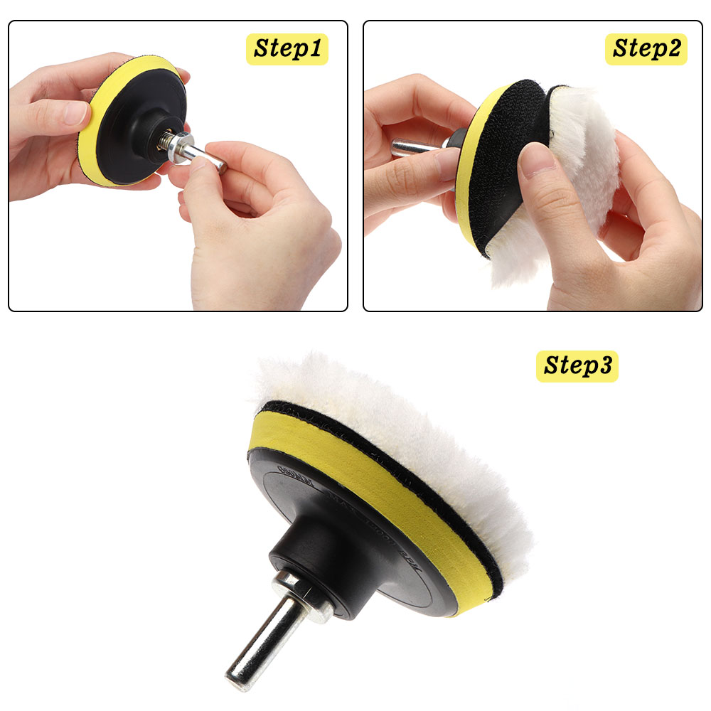 8 Chiếc Xe Ô Tô Tự Động Đánh B - đánh giá và giá Polish Pad Set Buffer