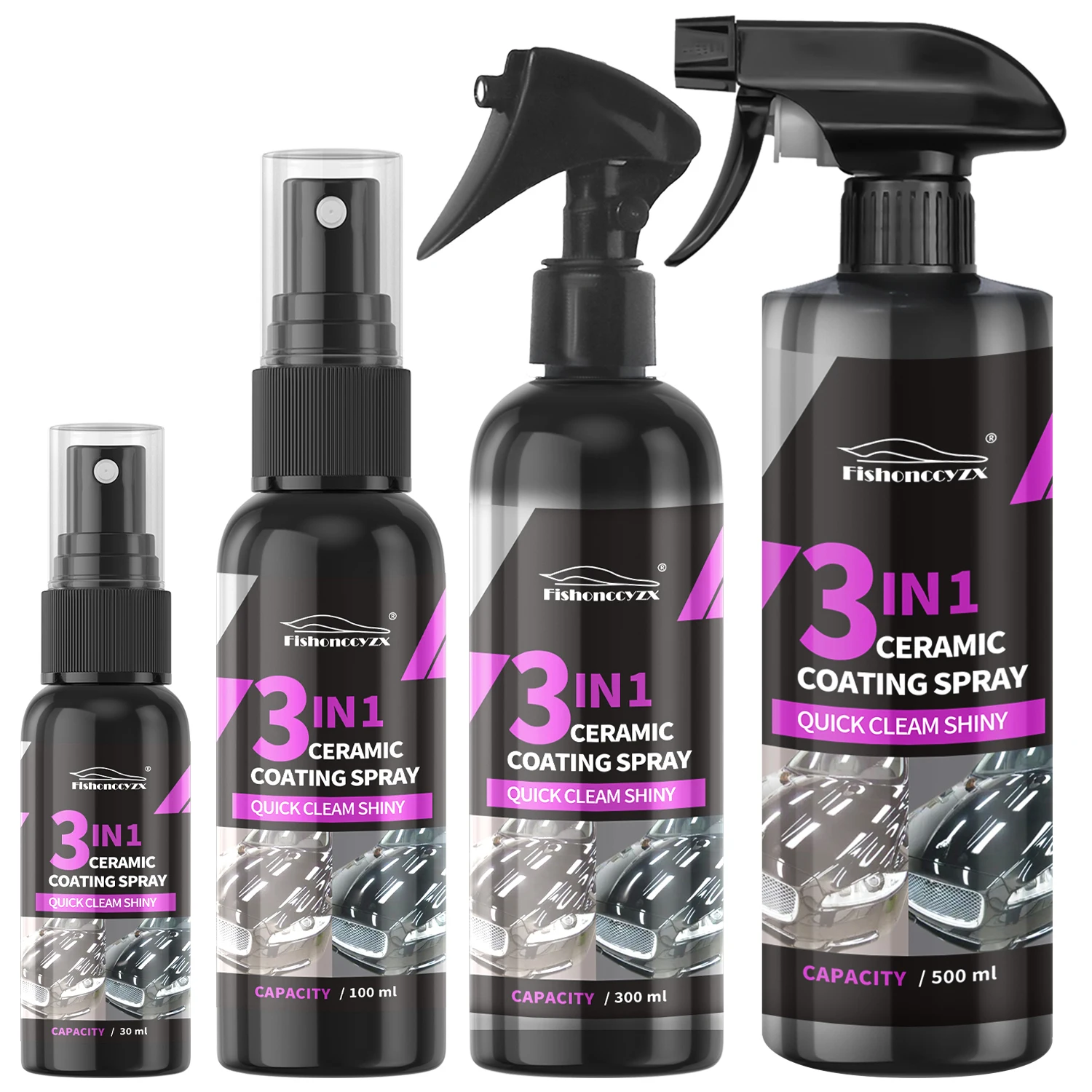 3 in 1 Car Ceramic Liquid Coat - đánh giá và giá Car Wax Ceramic Coating