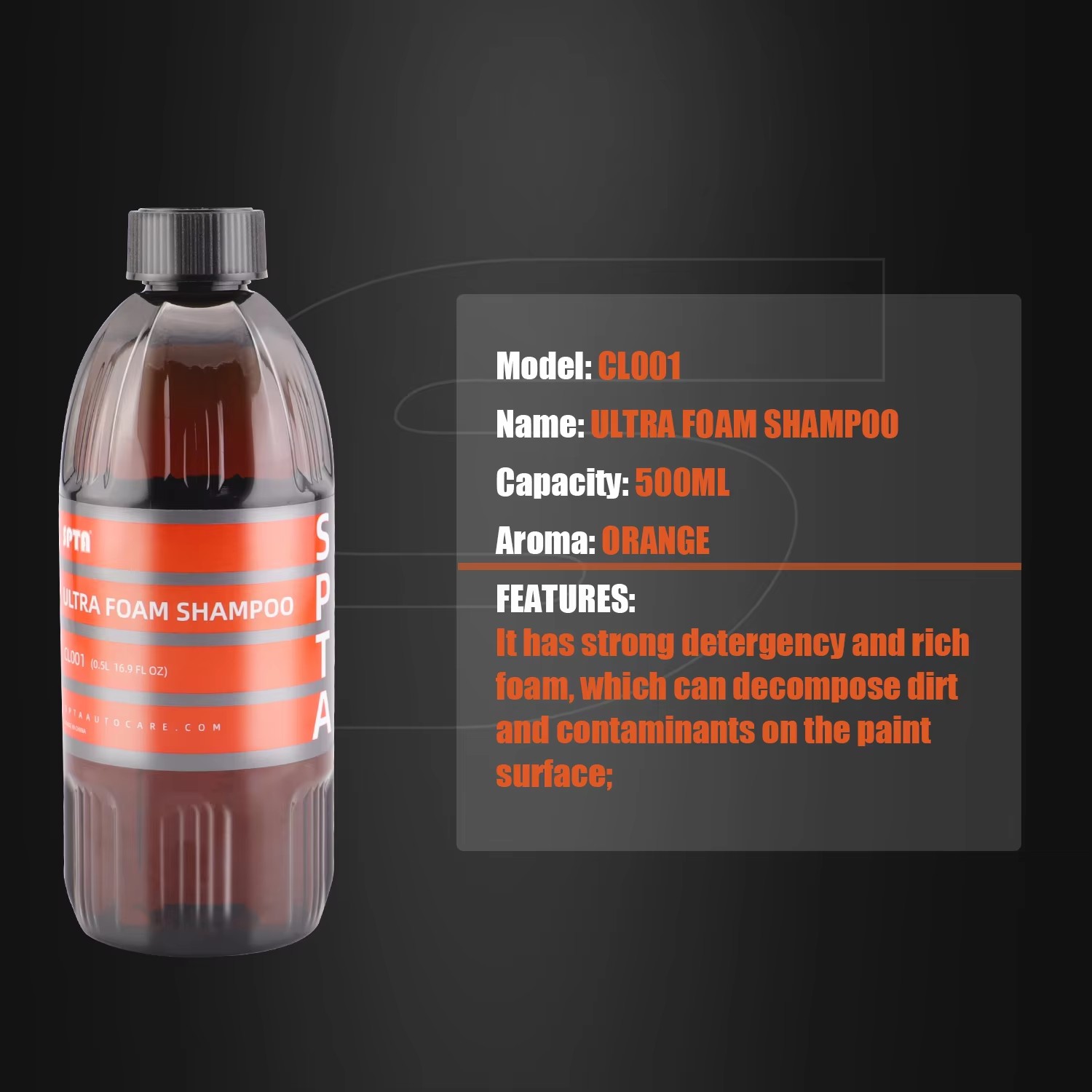 SPTA Ultra Foam Shampoo (16 Oz - đánh giá và giá Car Shampoo Ph
