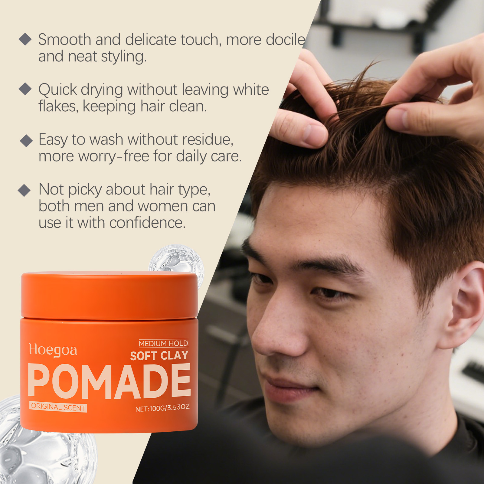Original Hair Wax Long-Lasting - đánh giá và giá Clay Bar Lubricant