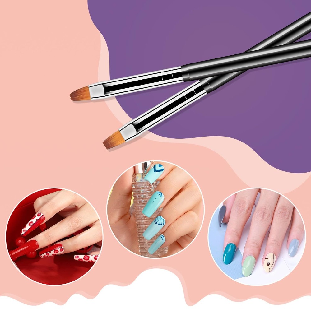 Double Ended Nail Art Dotting  - đánh giá và giá Detailing Brush Set