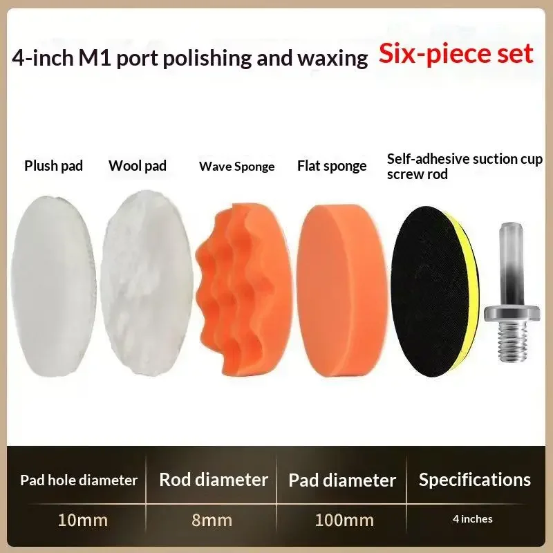 6Pcs Foam Pad Buffer Kit Polis - đánh giá và giá Polish Pad Set Buffer