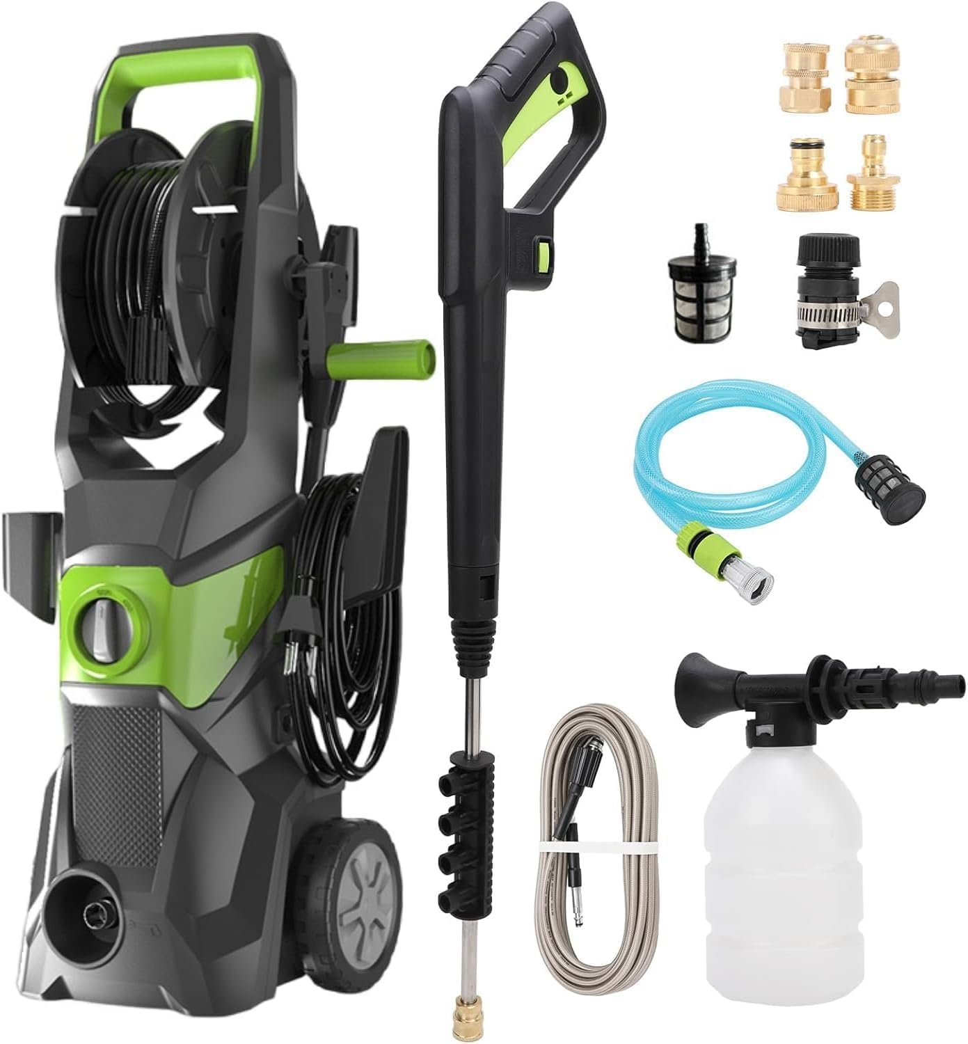 4000PSI Electric Pressure Wash - đánh giá và giá Pressure Washer Foam Gun