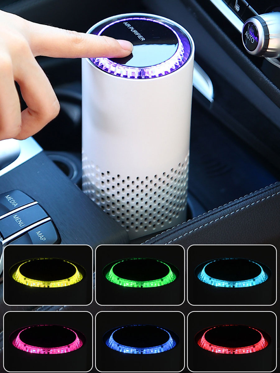 USB Air Purifier HEPA Filter N - đánh giá và giá Odor Eliminator Car