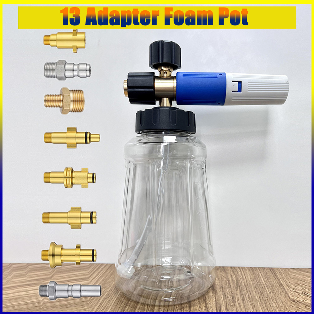Varies Adapters Transparent Fo - đánh giá và giá Pressure Washer Foam Gun