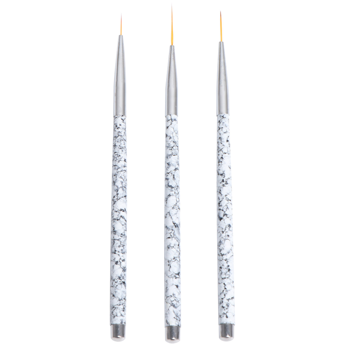 3Pcs Nail Art Liner Brush Set  - đánh giá và giá Detailing Brush Set
