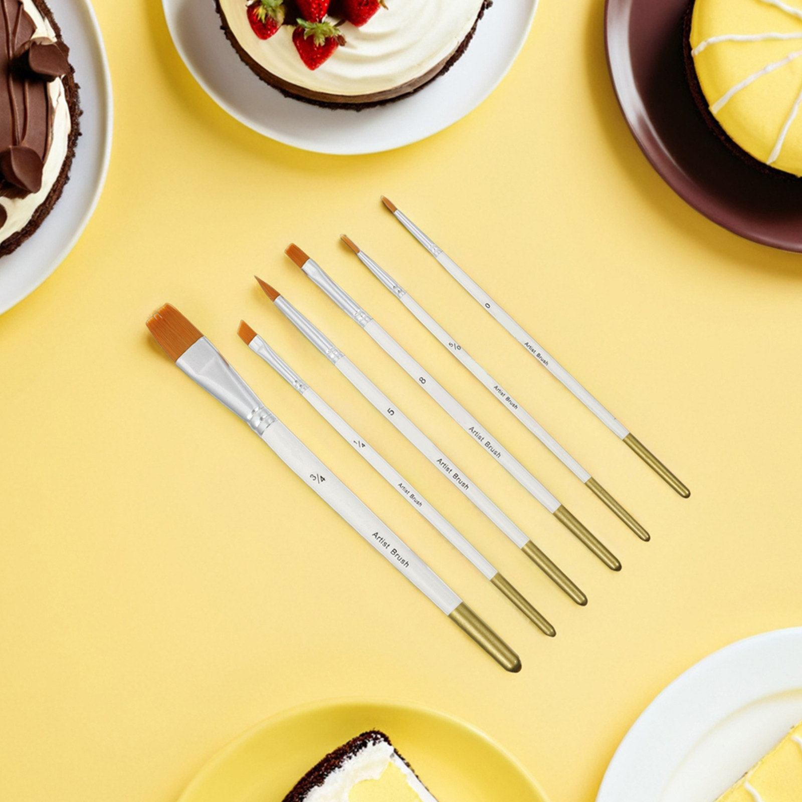 12Pcs Cake Detail Brush Set Ve - đánh giá và giá Detailing Brush Set